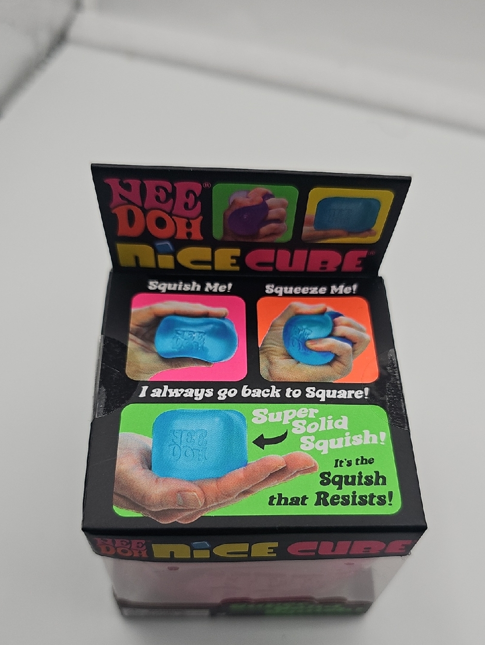 NEEDOH Nee Doh Nice Cube Pink NIB SEALED - Picture 4 of 5